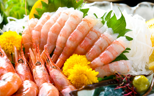 【ふるさと納税】新鮮甘えび×新鮮せんべい ~五島水産ファンに食べていただきたい甘えびのキセキ~