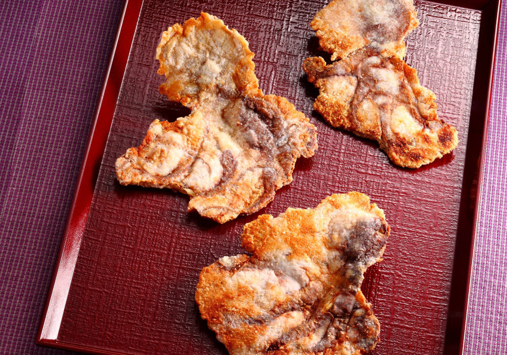 たこから揚げせんべい(大袋)(お二人様食べきりサイズ)