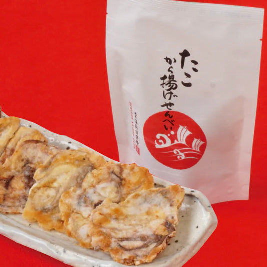 たこから揚げせんべい(小袋)(お一人様食べきりサイズ)
