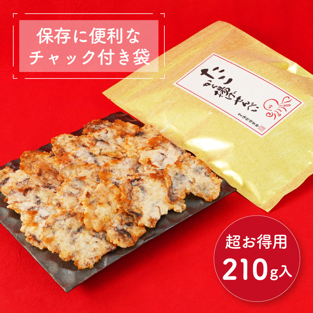 得用・たこから揚げせんべい